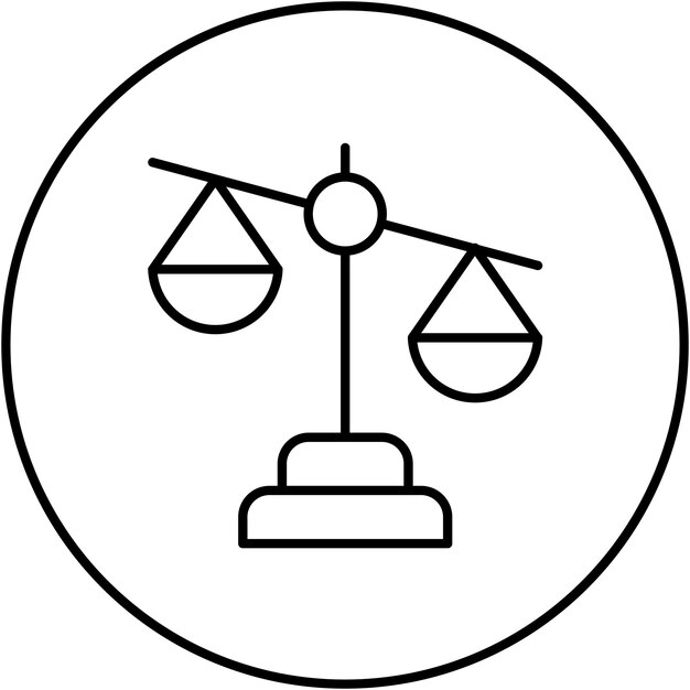 Imagen vectorial del icono de la ética Se puede utilizar para ventas