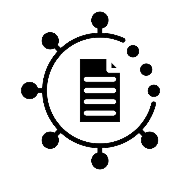Imagen vectorial del icono de evaluación del proveedor Puede utilizarse para la auditoría empresarial