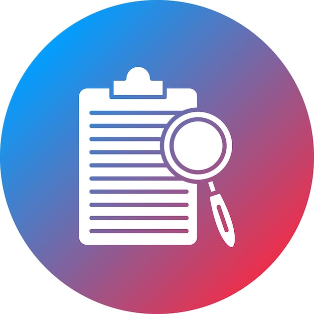 Imagen vectorial del icono de evaluación Se puede utilizar para la experiencia del usuario
