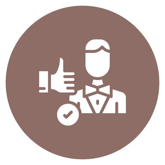 Imagen vectorial del icono de evaluación del rendimiento Puede utilizarse para la organización