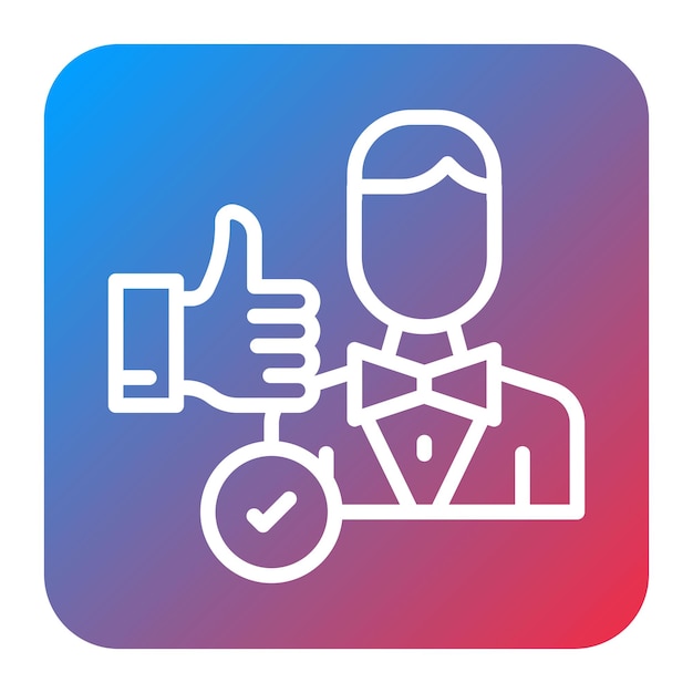 Imagen vectorial del icono de evaluación del rendimiento Puede utilizarse para la organización