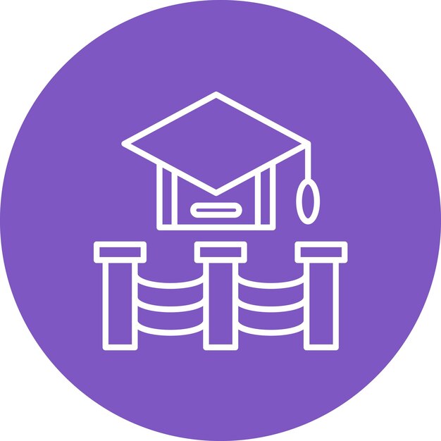 Imagen vectorial del icono del evento de formación Se puede utilizar para la formación empresarial