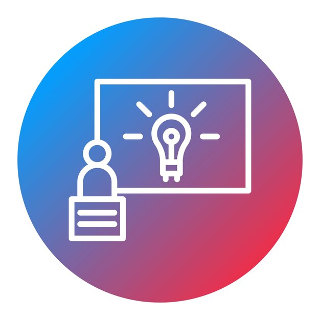Imagen vectorial de icono de evento de lanzamiento Se puede utilizar para el espacio de coworking