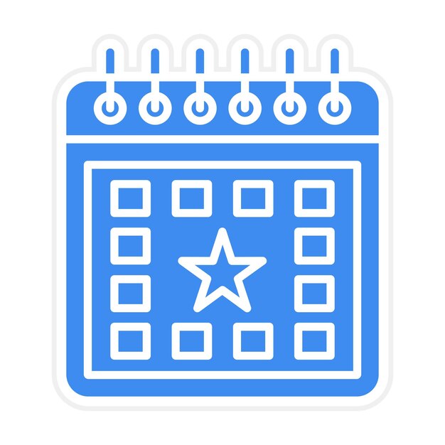 Imagen vectorial de icono de evento Se puede utilizar para negocios y finanzas