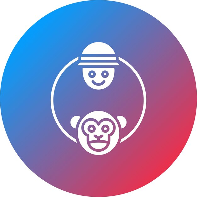 Imagen vectorial del icono de la evolución Se puede utilizar para la prehistoria