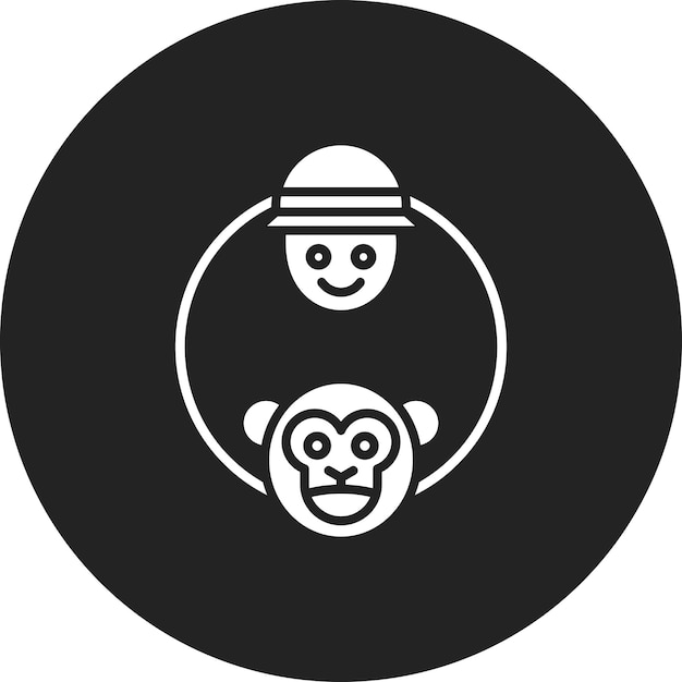 Imagen vectorial del icono de la evolución Se puede utilizar para la prehistoria