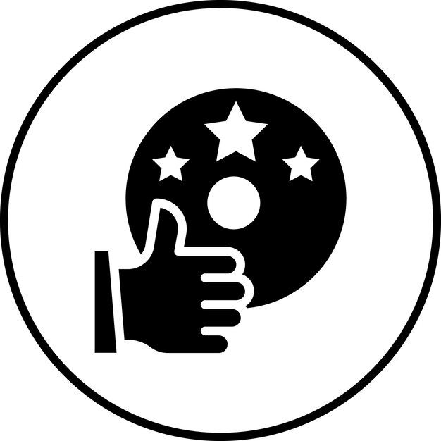 Imagen vectorial de icono de excelencia Se puede utilizar para el liderazgo