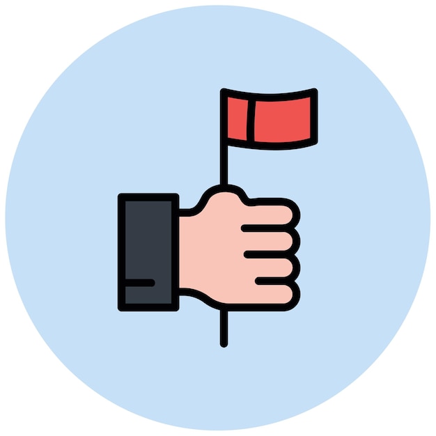 La imagen vectorial del icono de éxito se puede utilizar para los logros