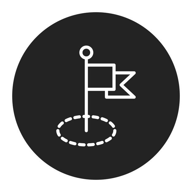 La imagen vectorial del icono de éxito se puede utilizar para la organización