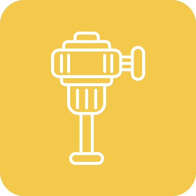 Imagen vectorial del icono del expansor de tubo Se puede utilizar para la fontanería
