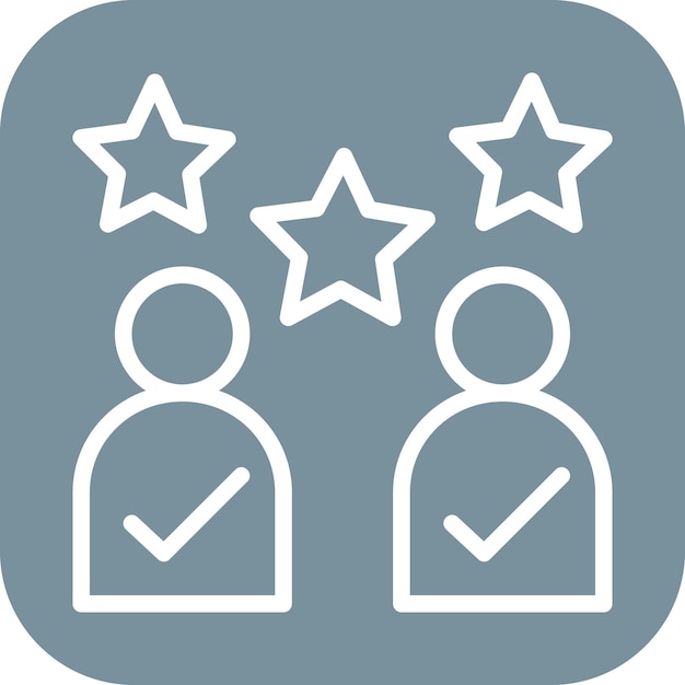 Imagen vectorial del icono de la experiencia del cliente Se puede utilizar para Business Analytics