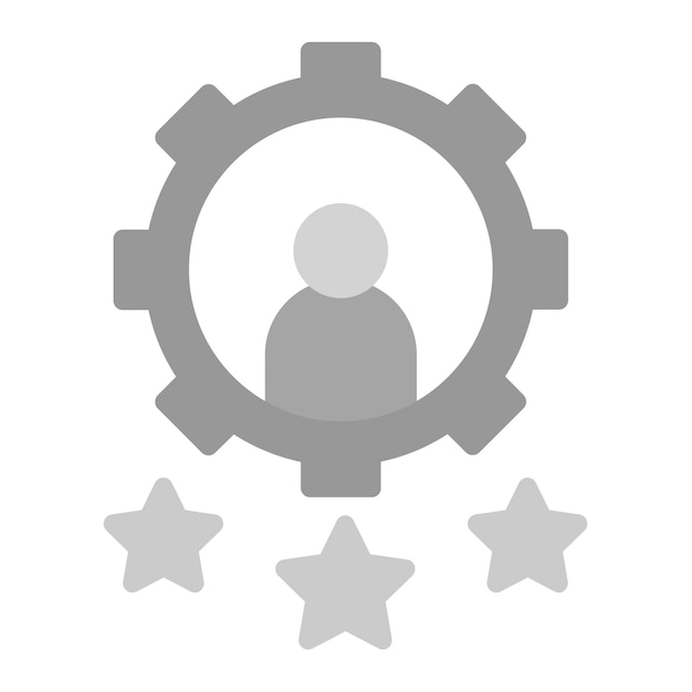 Imagen vectorial del icono de experiencia Se puede utilizar para el liderazgo