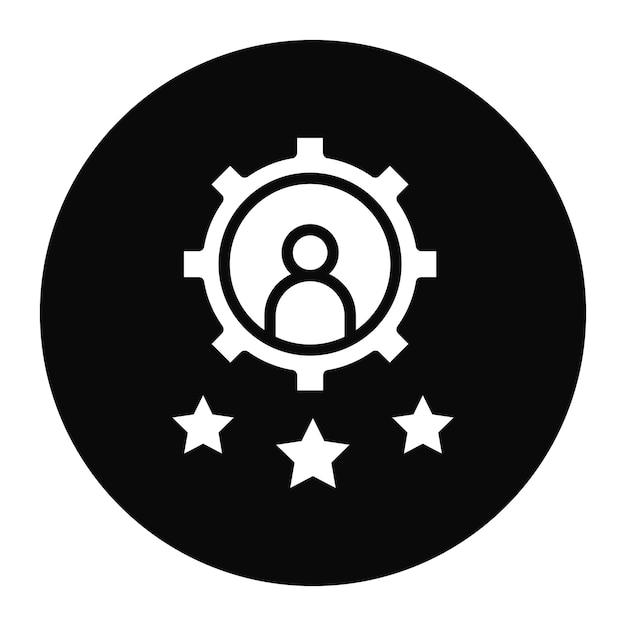 Imagen vectorial del icono de experiencia Se puede utilizar para el liderazgo