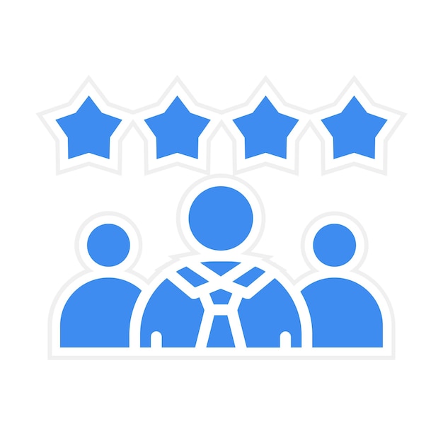 Imagen vectorial de icono de experiencia Se puede utilizar para Recursos Humanos