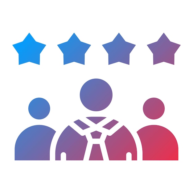 Imagen vectorial de icono de experiencia Se puede utilizar para Recursos Humanos