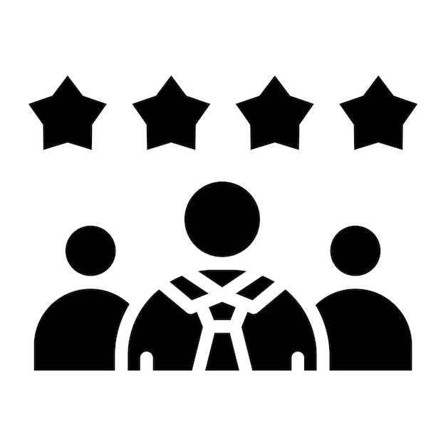 Imagen vectorial de icono de experiencia Se puede utilizar para Recursos Humanos