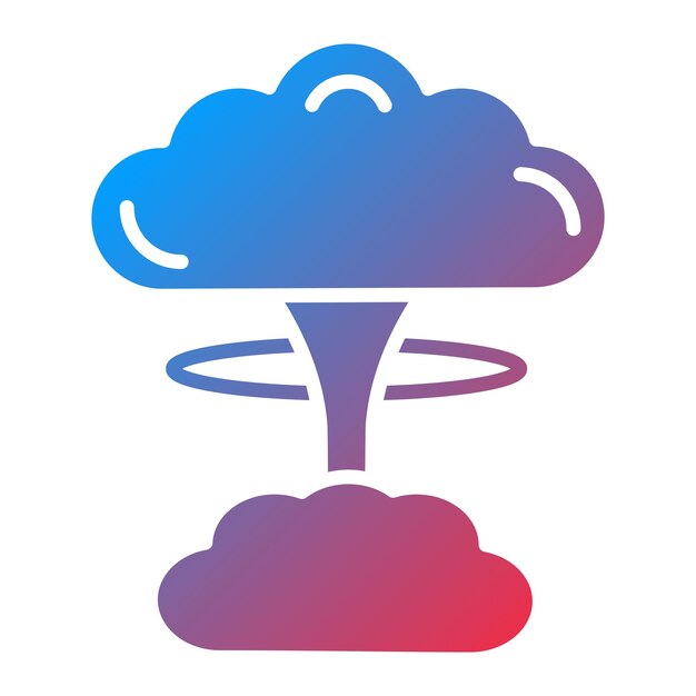 La imagen vectorial del icono de la explosión se puede utilizar para desastres naturales
