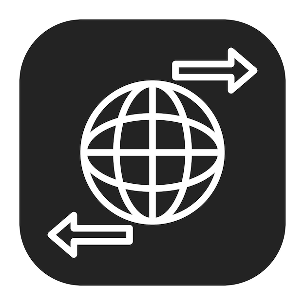 Imagen vectorial de icono de exportación Se puede utilizar para la ciencia de datos