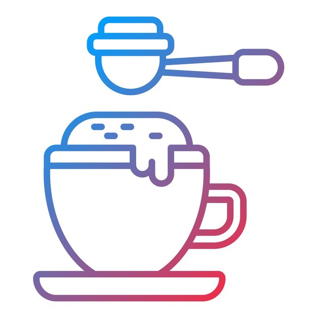 Imagen vectorial de icono de Expresso Se puede usar para Coffee Shop
