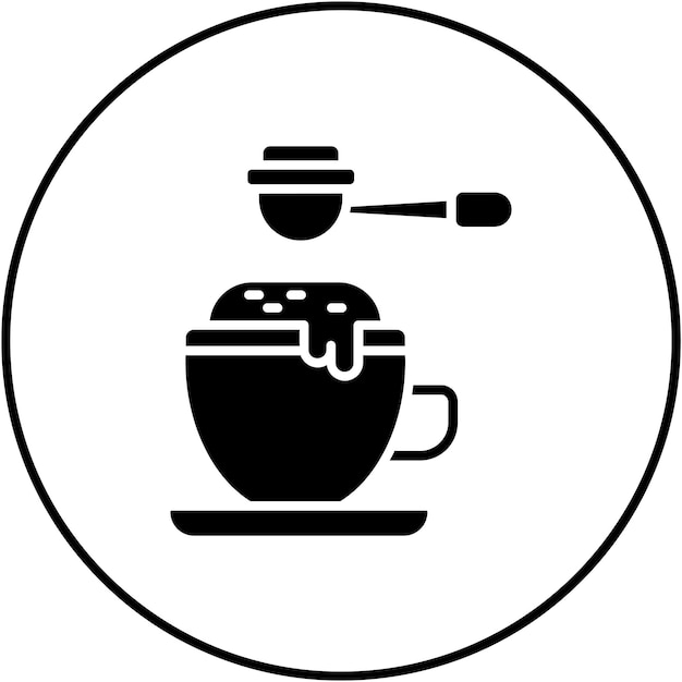 Imagen vectorial de icono de Expresso Se puede usar para Coffee Shop