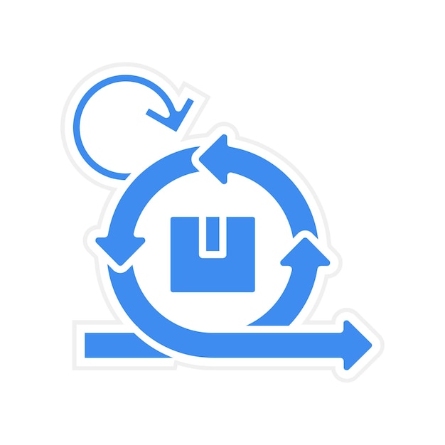 Imagen vectorial de icono de fabricación ágil Se puede utilizar para Factory