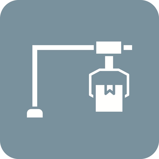 Imagen vectorial del icono de fabricación Puede utilizarse para el proceso industrial