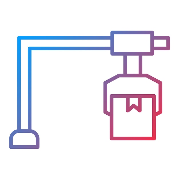 Imagen vectorial del icono de fabricación Puede utilizarse para el proceso industrial