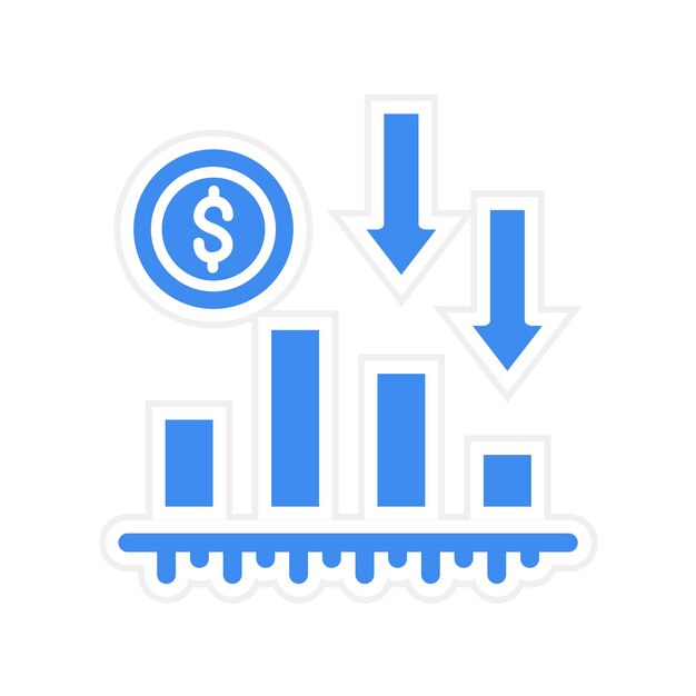 Imagen vectorial del icono de fallo Se puede utilizar para la formación empresarial