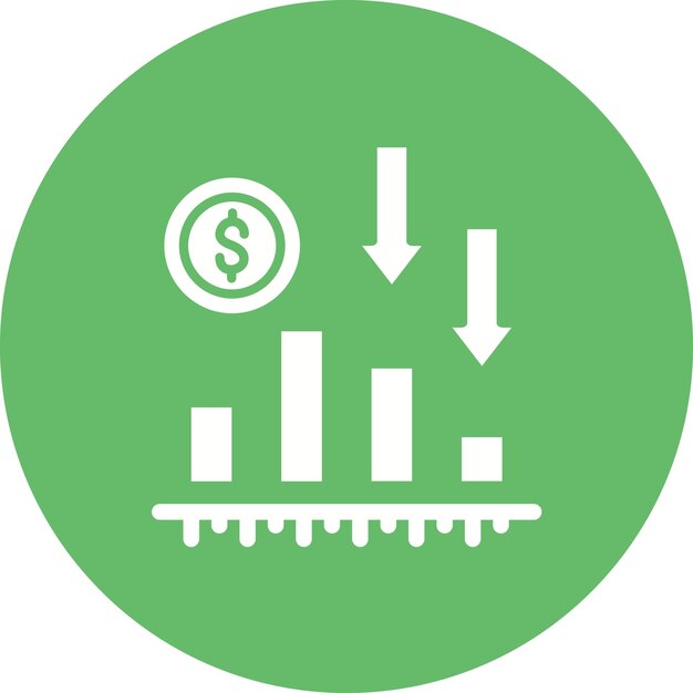 Imagen vectorial del icono de fallo Se puede utilizar para la formación empresarial