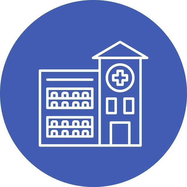 Imagen vectorial del icono de la farmacia Se puede utilizar para la farmacia