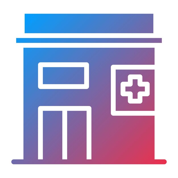 Imagen vectorial del icono de la farmacia Se puede utilizar para el laboratorio