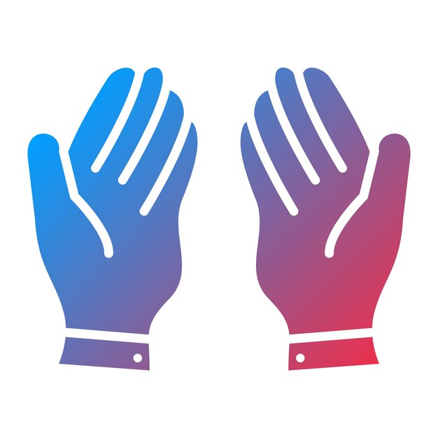 Imagen vectorial de icono de fe Se puede usar para el Ramadán