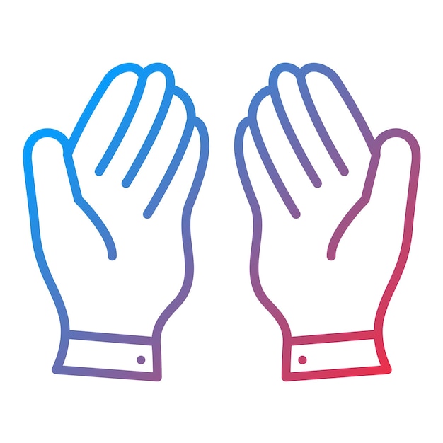 Imagen vectorial de icono de fe Se puede usar para el Ramadán