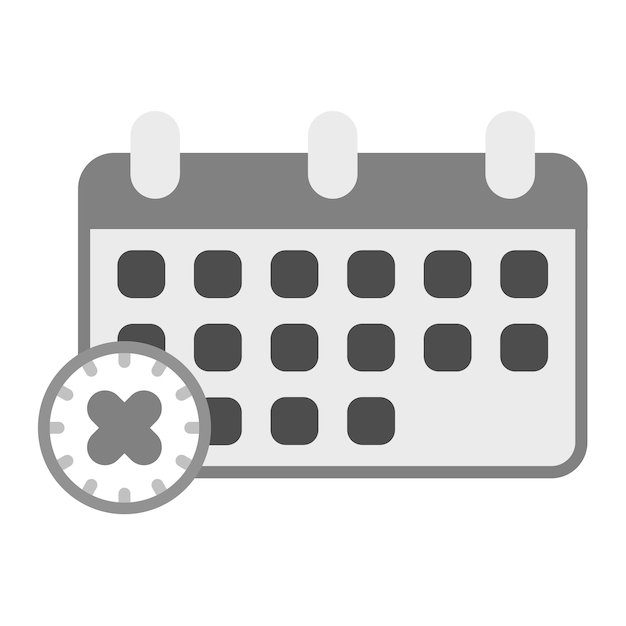 Imagen vectorial del icono de fecha límite Se puede utilizar para Agile