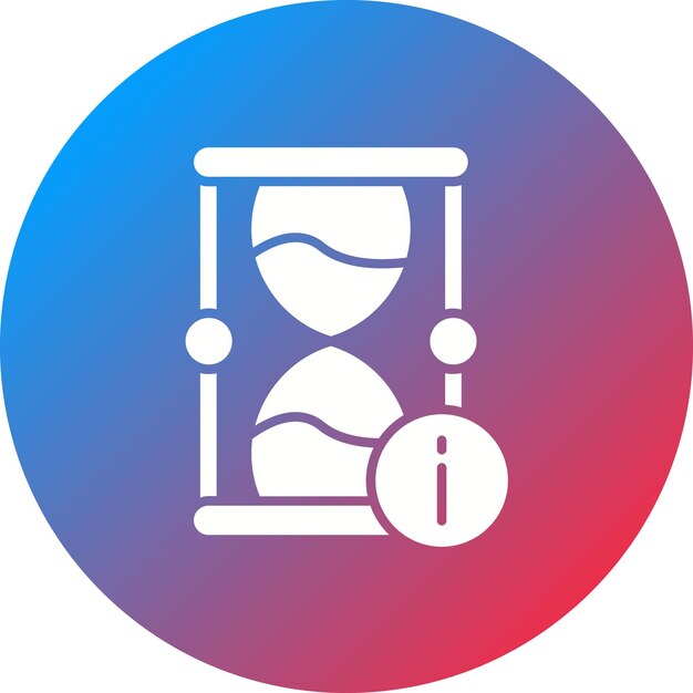 Imagen vectorial del icono de la fecha límite Se puede utilizar para la gestión empresarial