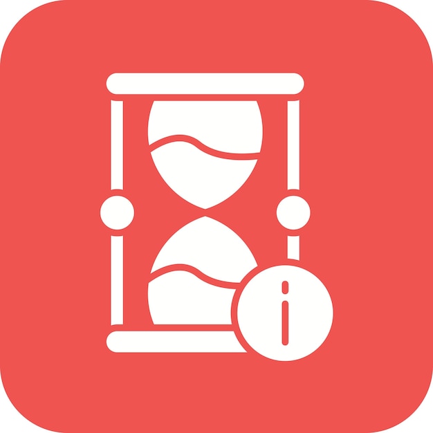 Imagen vectorial del icono de la fecha límite Se puede utilizar para la gestión empresarial