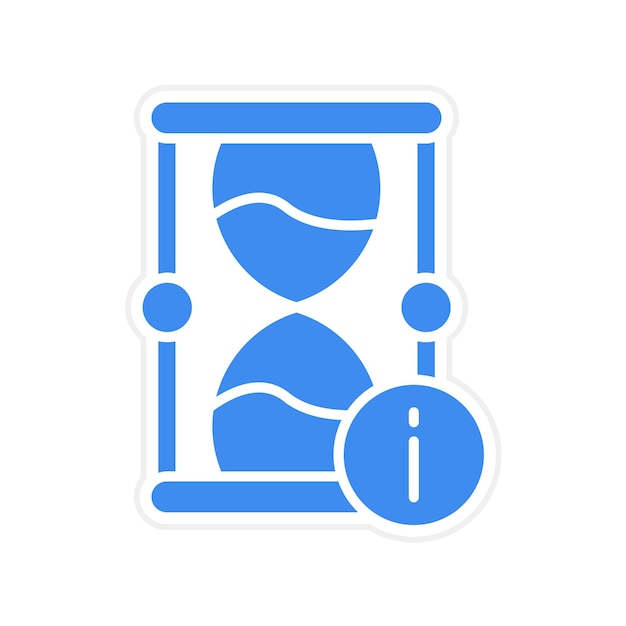 Imagen vectorial del icono de la fecha límite Se puede utilizar para la gestión empresarial