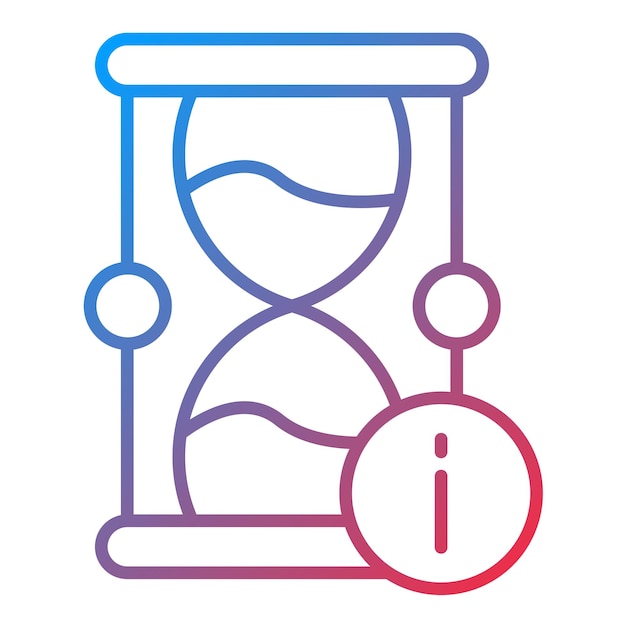 Imagen vectorial del icono de la fecha límite Se puede utilizar para la gestión empresarial