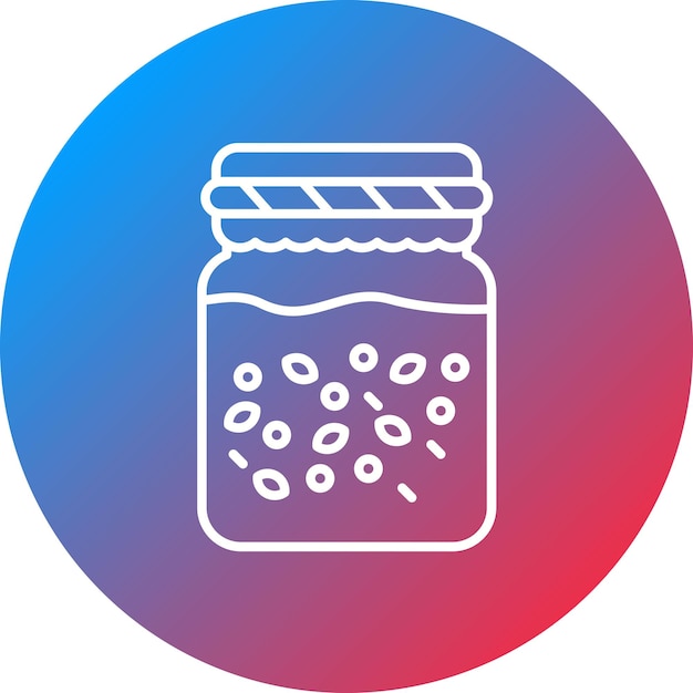 Imagen vectorial del icono de fermento Se puede utilizar para la panadería
