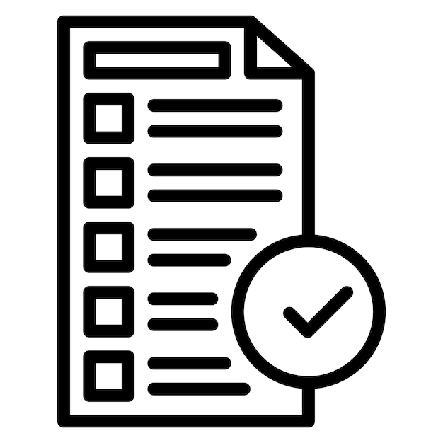 Imagen vectorial del ícono de finalización Puede utilizarse para la incorporación empresarial