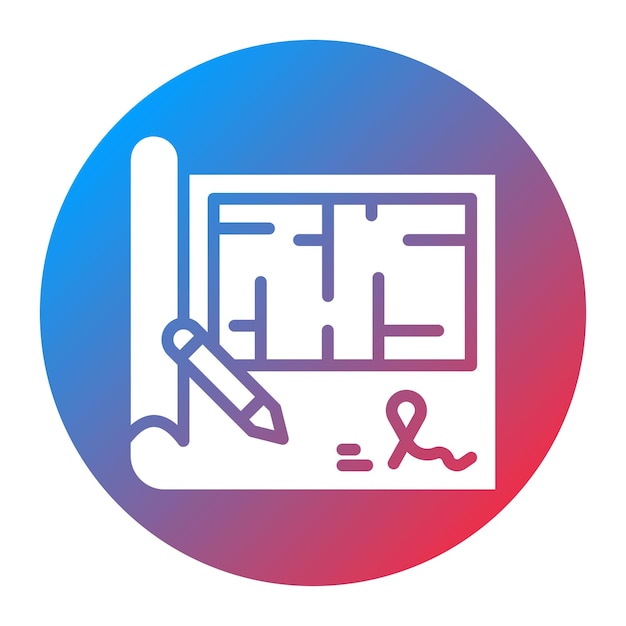 Imagen vectorial del icono de la firma del ingeniero Se puede utilizar para el ingeniero en mecánica