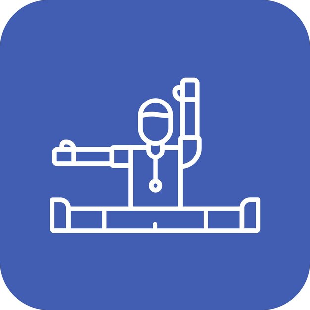 Imagen vectorial del icono de flexibilidad Se puede utilizar para Fitness en el hogar