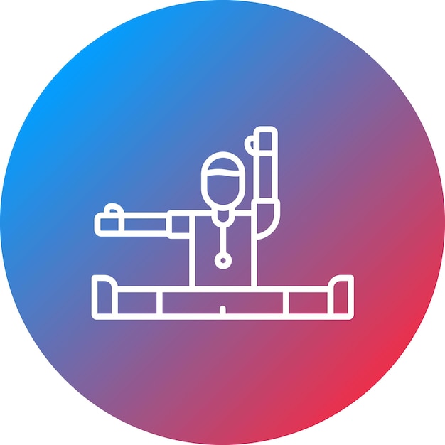 Imagen vectorial del icono de flexibilidad Se puede utilizar para Fitness en el hogar