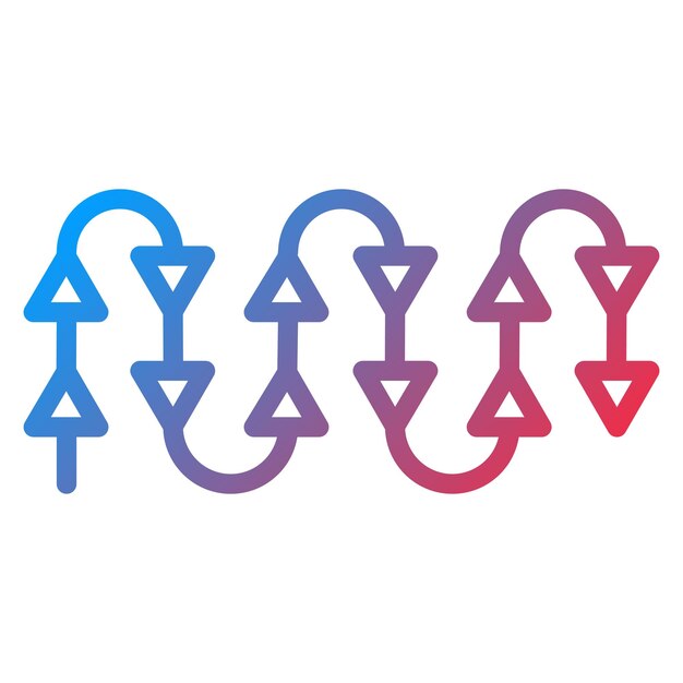 Imagen vectorial de icono de flexibilidad Se puede utilizar para la organización