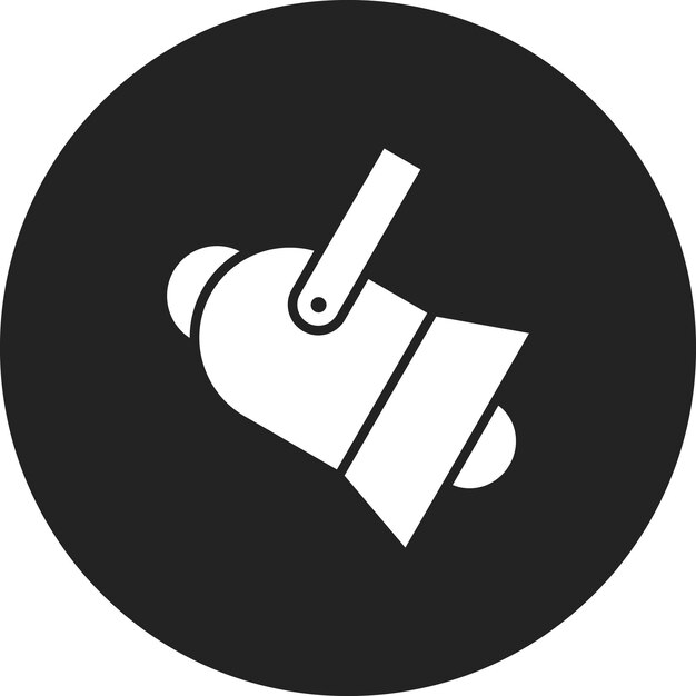 Imagen vectorial de icono de foco Se puede utilizar para la producción de video