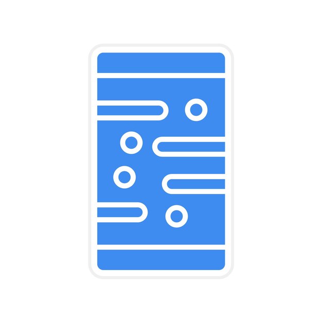 Imagen vectorial del icono del fondo de pantalla Se puede utilizar para la UX de la interfaz de usuario móvil