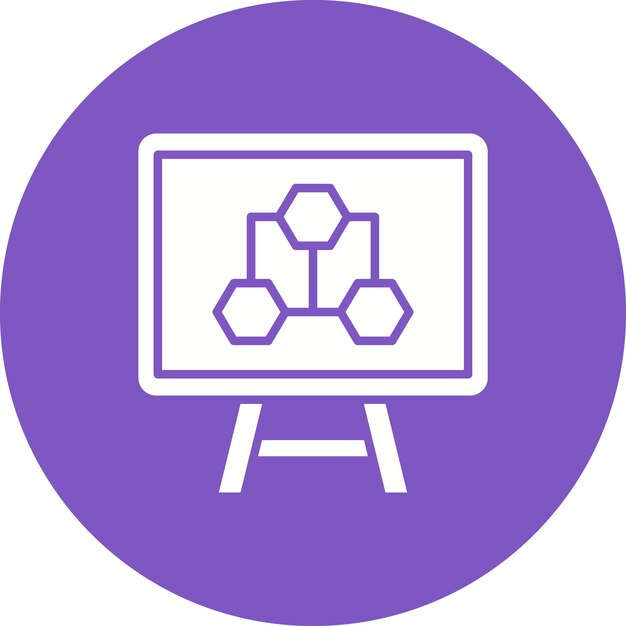 Imagen vectorial del icono de la fórmula Se puede utilizar para la investigación y la ciencia