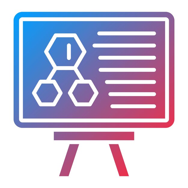 La imagen vectorial del icono de la fórmula se puede utilizar para la química