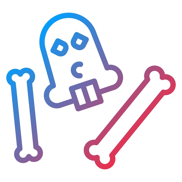 La imagen vectorial del icono de fósiles se puede utilizar para el museo