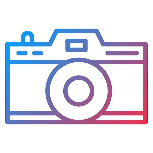 Imagen vectorial de icono de fotografía Se puede usar para la peregrinación del Hajj